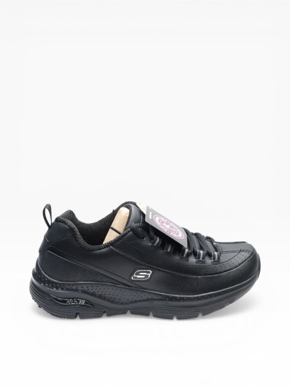 Skechers Work Arch Fit SRTrickell II Womens Oxford 8 BM US Black
